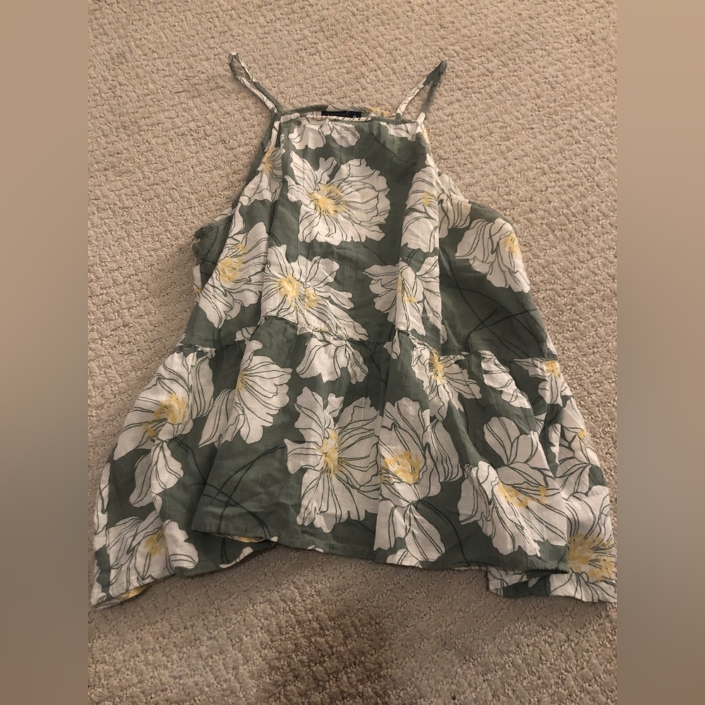 Flowy, floral spaghetti strap shirt from Gap